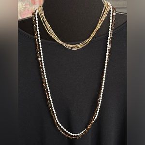 NWT Soleil 5 strand necklace from Premier designs can be worn many ways